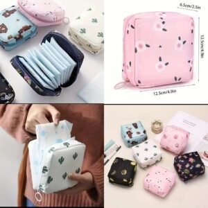 Women Sanitary Napkin Tampon Storage Bag Portable Waterproof Organizer Pouch @ sal