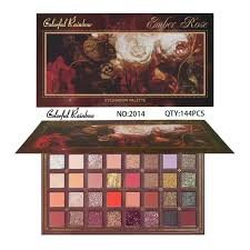 colorful-rainbow-ember-rose-32-color-eyeshadow-palette
