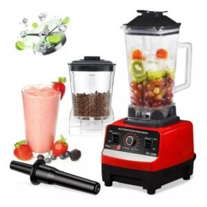 Silver Crest Heavy Duty German Powerful Blender 2 in 1 4500 Watts Power Full Motor Large Capacity Unbreakable Jug and Chopper Multifunctional Blender And Juicer Grinder rs