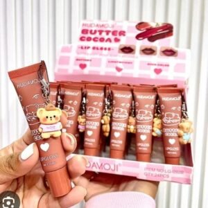 Huda Moji Lip Gloss – Pack of 6 Features all 6 nude color