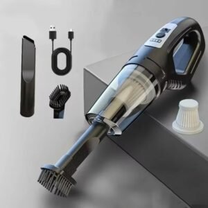 2 in 1 Cordless Car Vacuum Cleaner with HEPA Filte     QAD