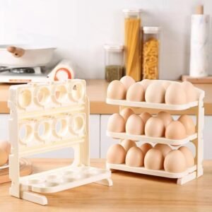 3 Layer Foldable Egg Organizer 300  QAD