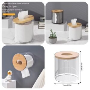 Acrylic tissue holder