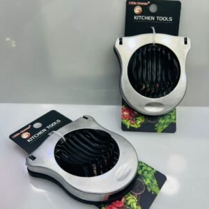 Egg Cutter Rust-proof Ergonomic Handle Strawberry Cutter Japanese Style Stainless Steel Egg Slicer 650    S&S INTER