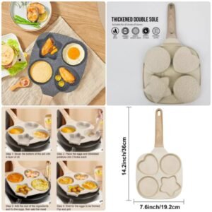 Heart & Star Shape Fry Pan (Box Packing)