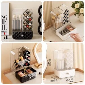 Multi-purpose Desktop Large Capacity  Makeup Brush & Lipstick Storage Rack @2250   (Box Packing)