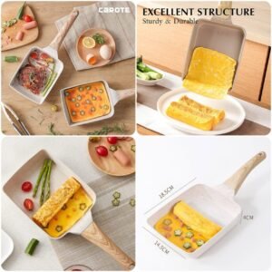 Non-Stick Fry Pan Marble Coating @1700    (Premium Quality🇨🇳) Box Packing