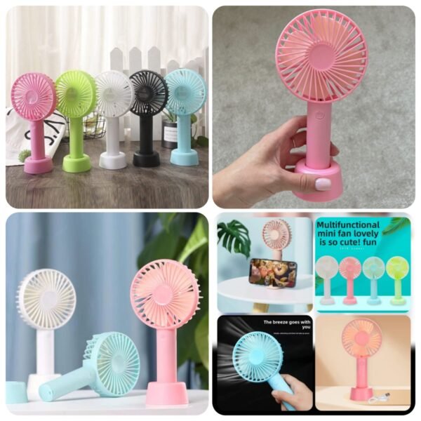 Rechargeable Hand Fan (Box Packing) Random Colours – Premium Quality🇨🇳 ...