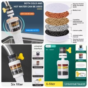 Six Filter Universal Faucet