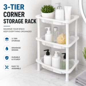 3 Layer Corner Rack Plastic     qad