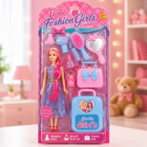 Barbie Doll Set for Girls          qad