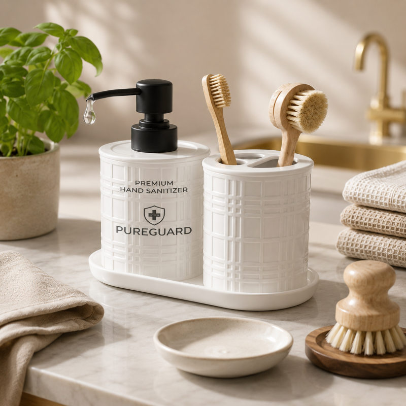Soap Dispenser With Holder800 qad