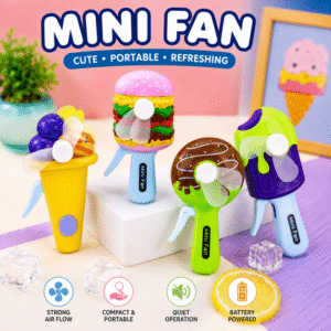 Cool Style Meets Cute Fun! These adorable Mini Hand Fans  rs 160 qad