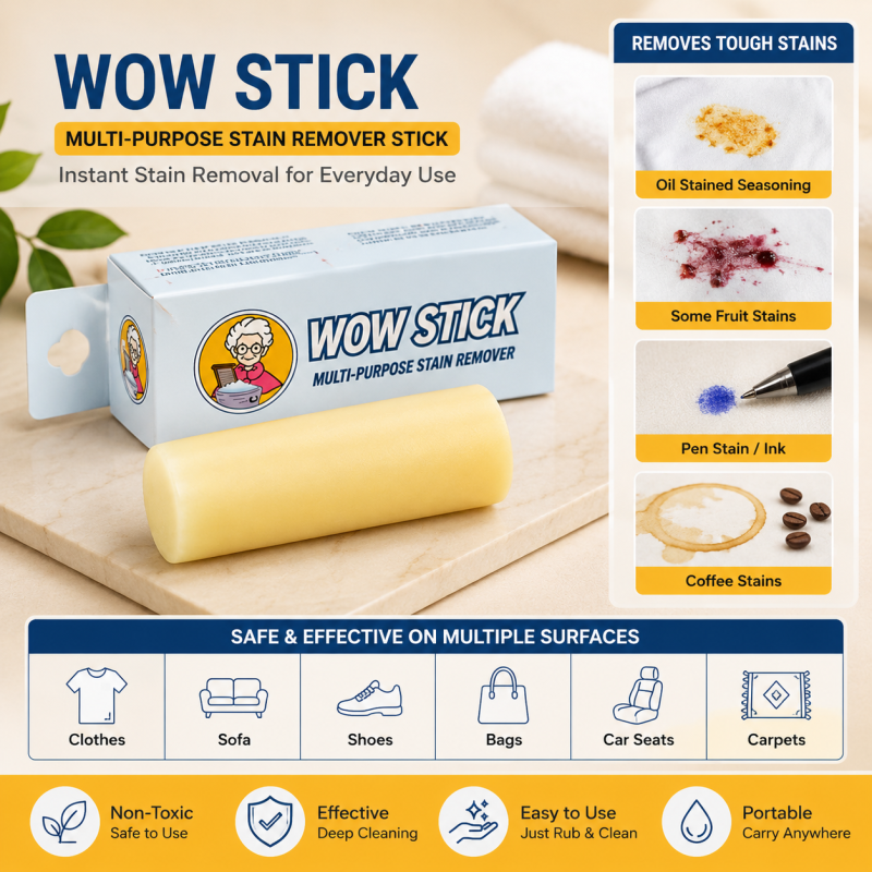 Wow Stick Stain Remover      qad