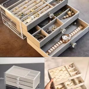 3 drawer acrilic jewellery organiser    sal