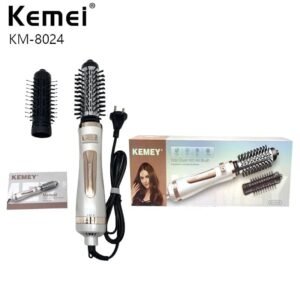 Kemei Professional 3in1 Hair Styling Brush With 2 Heads