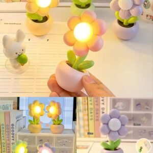 Mini lED flower night light  sal