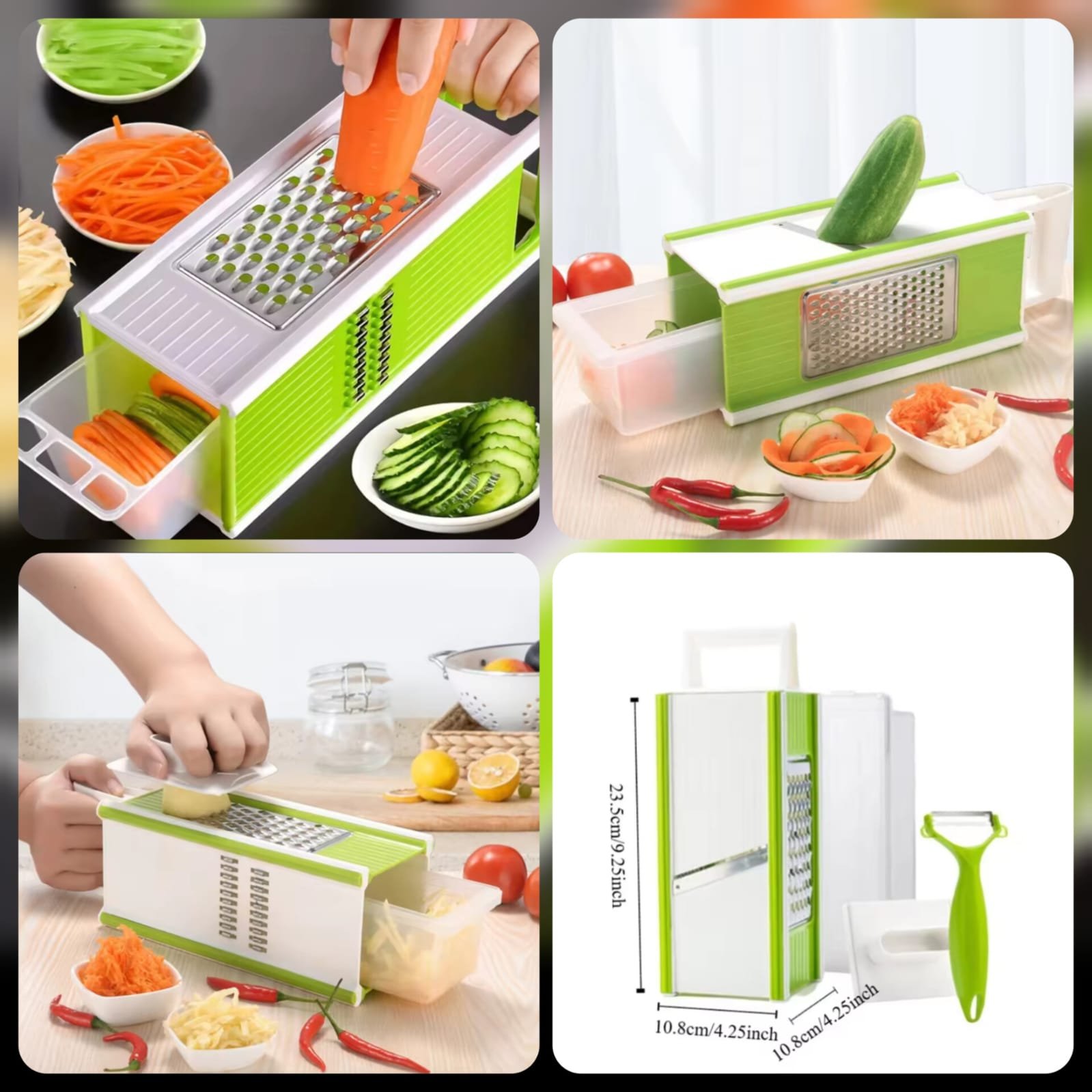 Multi-functional Vegatable Sclicer & Grator@1000