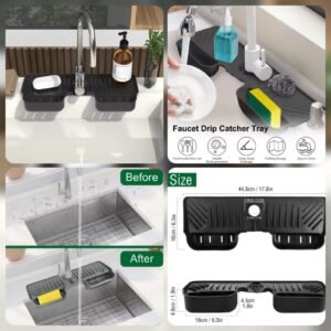 Silicone Sink Matt With Sponge Holder@400 Premium Quality